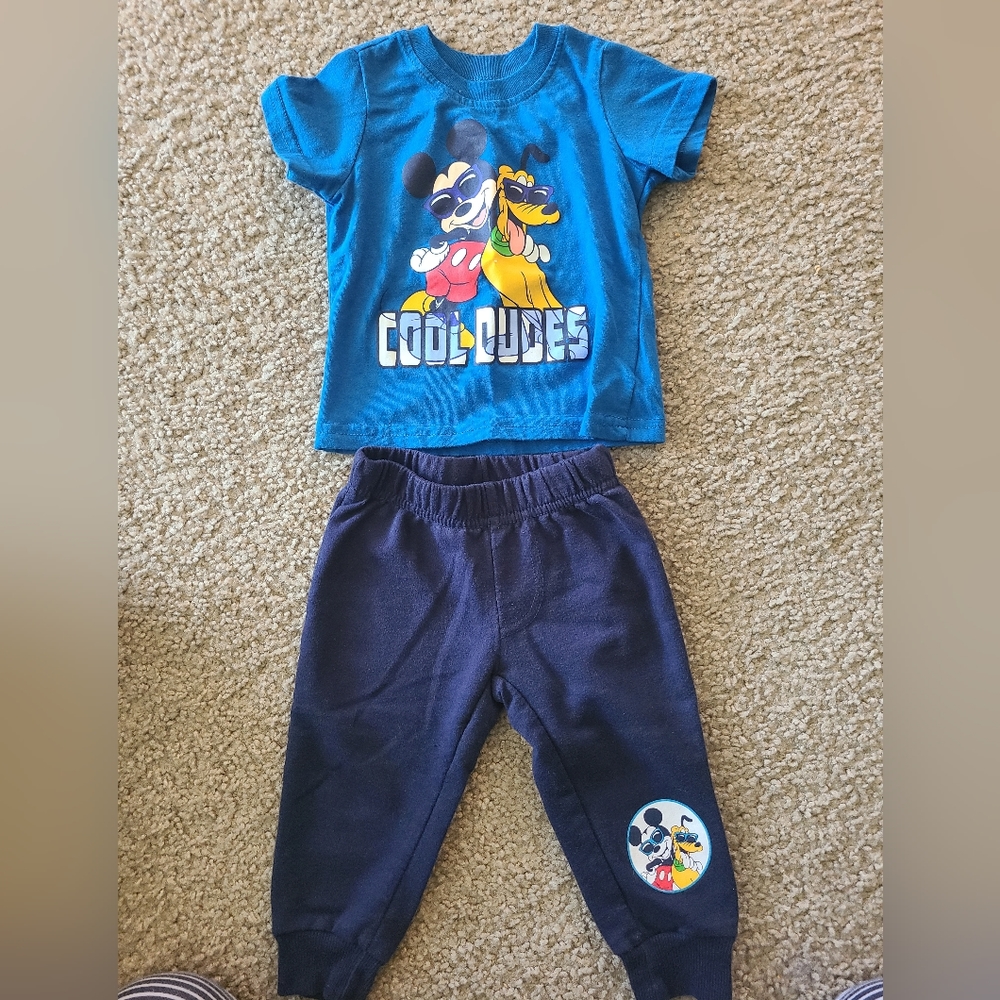 Mickey Mouse outfit